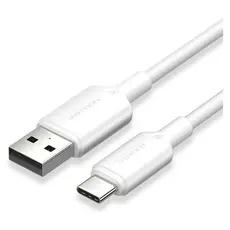 Cable Vention CTQWF USB 2.0 to USB Type-C Cable 1m White, 2 image