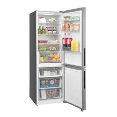 Refrigerator Midea MDRB548MME46 Space Master, 401 L, Total No Frost, E, 186 cm, Stainless Steel, 5 image