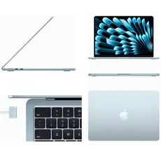 Apple Macbook Air 13 inch 2026 MDHH4LL/A M5 Chip 10c CPU 8c GPU 16GB/512GB SSD Sky Blue, 5 image