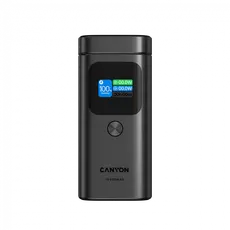 Power Bank CANYON OnPower 150 CNS-CPB150DG, 15000mAh, Qi2 Magnetic 15W, 2x USB-C 100W PD, Aluminium, Dark Grey, 3 image