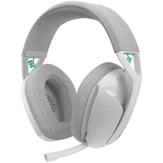 Headset Logitech G321 LIGHTSPEED 981-001569 Wireless Gaming Headset, 2.4GHz/Bluetooth 5.2, 40mm, White