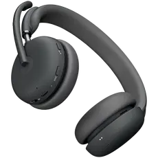 Headset Logitech Zone Wireless 2 981-001152 Teams, with USB-C Receiver, Bluetooth, ANC, Graphite, 3 image