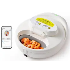 Automatic cat food dispenser UBTech UCAT F21, UBPet Smart Pet Feeder, White