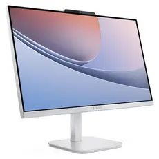 All-in-One PC Lenovo F0JN0042RK A100, 23.8" FHD IPS, Intel N100, 8GB, 256GB SSD, Win 11 Home, Cloud Grey, 3 image