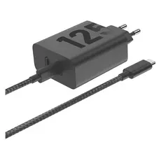 Charger Motorola TurboPower 125W Duo Charger PG38C06632, 2 x USB-C, GaN, with 2 m USB-C Cable, Black, 3 image