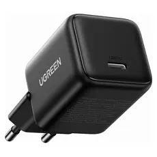 Mobile Charger UGREEN X512 (55553), 20W, Type-C GaN Fast Charger, Black, 2 image
