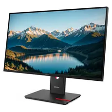 Monitor Lenovo 64A6GAR6EU ThinkVision T27q-40, 27" QHD 2560x1440 IPS, 120Hz, 4ms, HDMI, DP, USB-C, Eclipse Black, 2 image