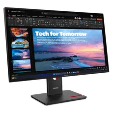 Monitor Lenovo ThinkVision T27QD-40 64AAGAR2EU, 27" QHD 2560x1440 IPS 120Hz, USB-C 100W, RJ45, DP Out, Eclipse Black