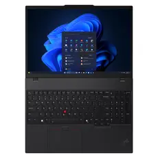 Laptop Lenovo 21QE0096GX ThinkPad T16 Gen 4, 16" WUXGA IPS 400nits, Core Ultra 5 225U, 16GB, 512GB SSD, No OS, Black, 5 image