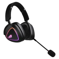 Headset ASUS ROG Delta II 90YH03W0-BHUA00, 2.4GHz / Bluetooth / 3.5mm, RGB, Black