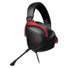 Headset ASUS ROG Delta S Core 90YH03JC-B1UA00, 3.5mm, 50mm Driver, Detachable Mic, Black/Red