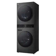 Washer dryer LG W4W8BVPKZHM.APBQME3 WashTower, 12 kg wash / 10 kg dry, Heat Pump, Inverter DirectDrive, Platinum Black