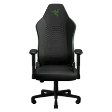 Gaming Chair Razer Iskur V2 X NewGen RZ38-05310700-R3G1, Gen-2 EPU Leather CoolTouch, 2D Armrests, Black/Green