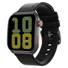 Smart Watch Weofly Edge 2, 1.85" AMOLED, 3ATM, 400mAh, Bluetooth 5.3, Black, 3 image