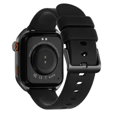 Smart Watch Weofly Edge 2, 1.85" AMOLED, 3ATM, 400mAh, Bluetooth 5.3, Black, 4 image