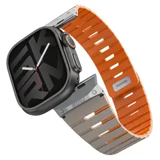 Smart Watch Strap Skinarma Gemini Magnetic Apple Watch Strap 49/46/45/44mm Grey