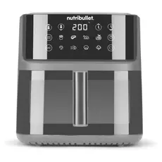 Air Fryer NutriBullet NBA0811DG CrispLite Vision, 8 L, 2000W, Dark Grey