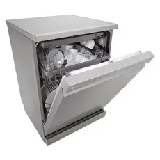 Dishwasher LG DFC513FVE.APZPMER, 14 Place Settings, 60 cm, QuadWash, Inverter, Silver, 2 image