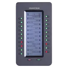 Expansion Module Grandstream GXP2200EXT for GXP2140/GXP2170/GXV3240, 20 programmable buttons, 2 pages (40 contacts), 128x384 LCD, 2 image