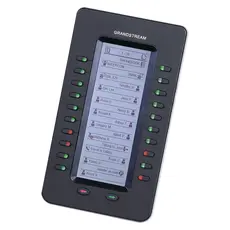 Expansion Module Grandstream GXP2200EXT for GXP2140/GXP2170/GXV3240, 20 programmable buttons, 2 pages (40 contacts), 128x384 LCD