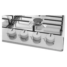 Gas Hob Hansa BHGI650103, 4 Gas Burners, Auto Ignition, Gas Control, 60 cm, Stainless Steel, 3 image