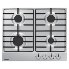Gas Hob Hansa BHGI650103, 4 Gas Burners, Auto Ignition, Gas Control, 60 cm, Stainless Steel