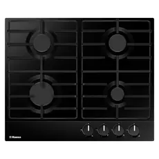 Gas Hob Hansa BHGS650103, 4 Gas Burners, Auto Ignition, Gas Control, 60 cm, Black