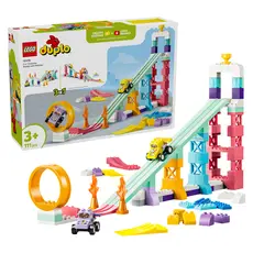 LEGO Constructor DUPLO Town 3 in 1 Creative Ramps with Vehicles 10478, 111 Pieces, 3+, 2 image