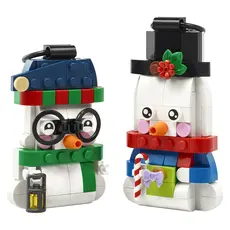 LEGO Constructor Snowman Ornaments 40812, 3 image