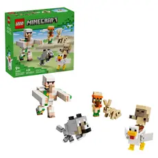 LEGO Minecraft 21592 Chicken Jockey Desert Attack, 428 pieces, 9+