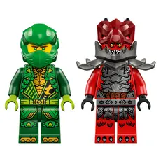 LEGO NINJAGO 71828 Lloyd's Pull-Back Race Car, Pull-Back Race Car Toy, 181 Pieces, 7+, 5 image