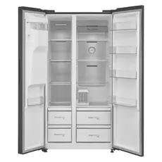 Refrigerator Toshiba GR-RS755WI-PMJ(05), Side by Side, 582 L, Inverter, A++, Morandy Grey, 3 image