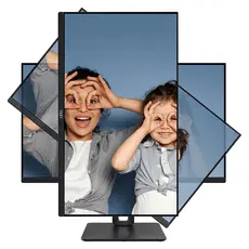 Monitor MSI PRO MP251P 9S6-3PC29M-033, 24.5" FHD IPS 100Hz 1ms, HDMI, VGA, Speakers, Black, 2 image