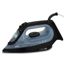 Steam Iron Braun TexStyle 3 SI3055BK, 2400W, 180 g/min, FreeGlide 3D, SuperCeramic, Black