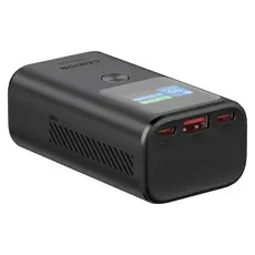 Power Bank CANYON OnPower 130 CNS-CPB130DG 10000mAh PD30W, TFT Display, 2x USB-C + USB-A, Dark Grey, 3 image