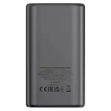 Power Bank CANYON OnPower 130 CNS-CPB130DG 10000mAh PD30W, TFT Display, 2x USB-C + USB-A, Dark Grey, 4 image