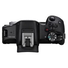 Camera Canon EOS R50 + RF-S 18-45mm F4.5-6.3 IS STM (5811C033), 24.2MP APS-C, 4K, Black, 5 image
