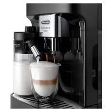 Coffee Machine Delonghi ECAM320.60.B Magnifica Plus, 1450W, 15 bar, 1.9 L, LatteCrema Hot, 3.5" Touch Display, Black, 3 image