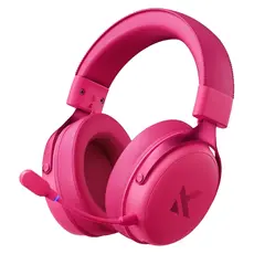 Headset MCHOSE V9 Pro HW-V9-6, Wireless Gaming Headset, 53mm, 7.1, 2.4GHz/Bluetooth/Wired, 250h, Rose Red