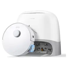 Robot Vacuum Cleaner Roborock Qrevo Curv 2 Flow White