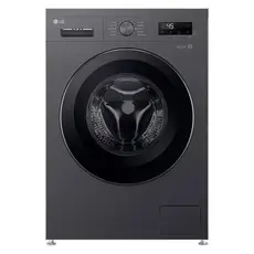 Washing Machine LG F2Y2HYP6J.AMBQME3, 7 kg, 1200 rpm, Inverter Direct Drive, LG ThinQ Wi-Fi, Middle Black
