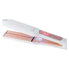 Hair Straightener Fakir Lyric Voice, Infrared & Ion, 100-230°C, LED Display, Keratin-Tourmaline Plates, White, 3 image