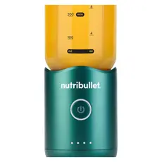 Blender NutriBullet NBP013GR Flex, Portable, 590 ml, 7.4V, USB-C Charging, Forest Green, 3 image