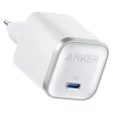 Charger Anker Nano Charger 45W A2692L21, USB-C, GaN, PPS, White, 2 image
