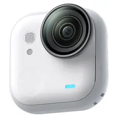 Action Camera Insta360 GO Ultra Lifestyle Bundle, 4K 60fps, 1/1.28" Sensor, 50MP, 2.5" Flip Screen, Arctic White, 3 image