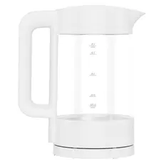 Electric Kettle AENO EK5 AEK0005, 1.7L, 1850-2200W, 40-100°C, Keep Warm 30 min, Glass, White, 5 image