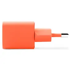 Charger Ttec 2SCG20LNT SmartCharger GaN 20W PD, USB-C + USB-C to Lightning cable, 120 cm, Neon Orange, 3 image