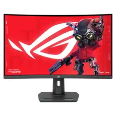 Monitor Asus ROG Strix XG32WCMS 31.5" QHD Fast VA Curved 280Hz 1ms HDMI DP USB-C DisplayHDR 400 Black (90LM09X0-B01970), 2 image