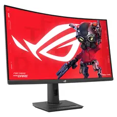 Monitor Asus ROG Strix XG32WCMS 31.5" QHD Fast VA Curved 280Hz 1ms HDMI DP USB-C DisplayHDR 400 Black (90LM09X0-B01970), 3 image