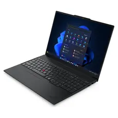 Laptop Lenovo 21Y4004NGX ThinkPad E16 Gen 4 (AMD), 16" WUXGA IPS, Ryzen AI 7 345, 16GB, 512GB SSD, Radeon 840M, No OS, Black, 2 image